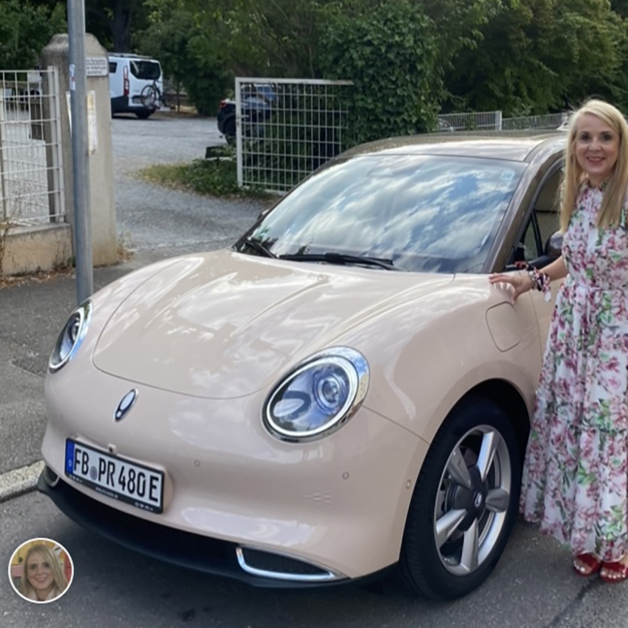 Wenn es so etwas wie ein Frauenauto geben sollte, dann Funky Cat in diesem Farbton